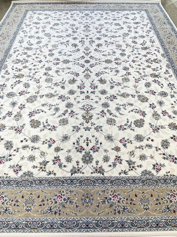 فرش ماشینی 1200 شانه تراکم 3600 نقشه ابرا